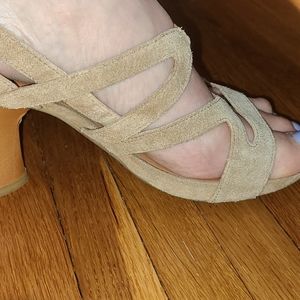 Suede Camper Sandals